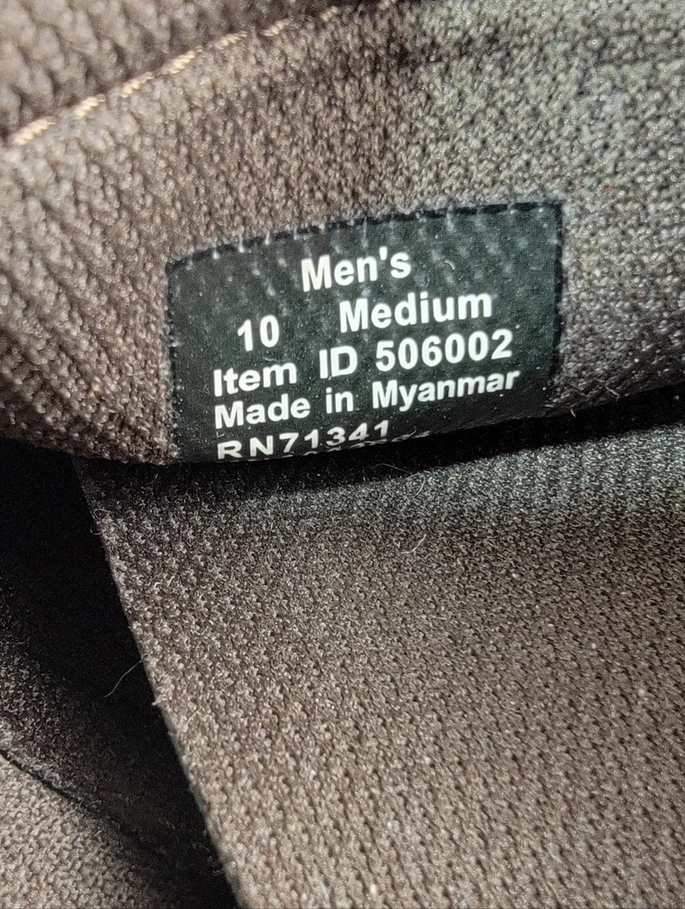 LL Bean Comfort Moc Men's Brown Mesh Slip-On Shoes Size 10, Medium Width - READ